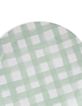 Plato trinche Bluebell & Co. Picnic de stoneware
