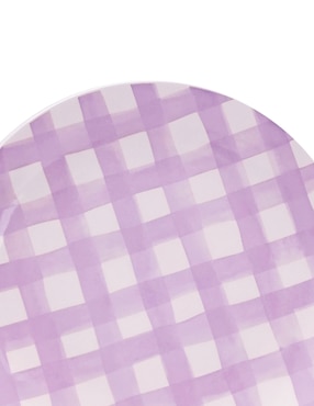Plato trinche Bluebell & Co. Picnic de stoneware