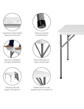 Mesa armable Donut