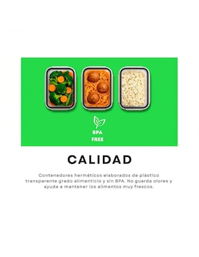 Contenedor Donut de plástico 42 piezas