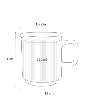 Taza americana Haus Boro