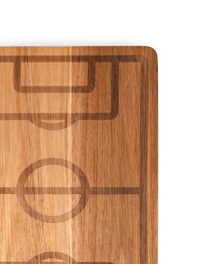 Tabla de servicio Crown Baccara de madera