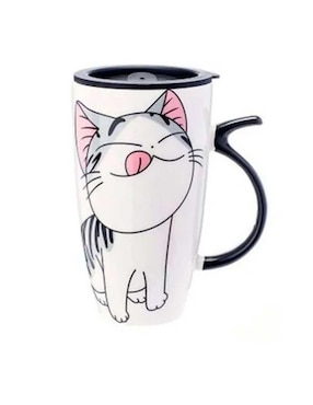 Taza Clásica Happy Ware Gato Chizu