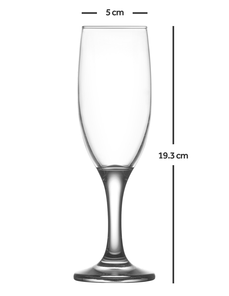 Copa para champán Basics de vidrio 8