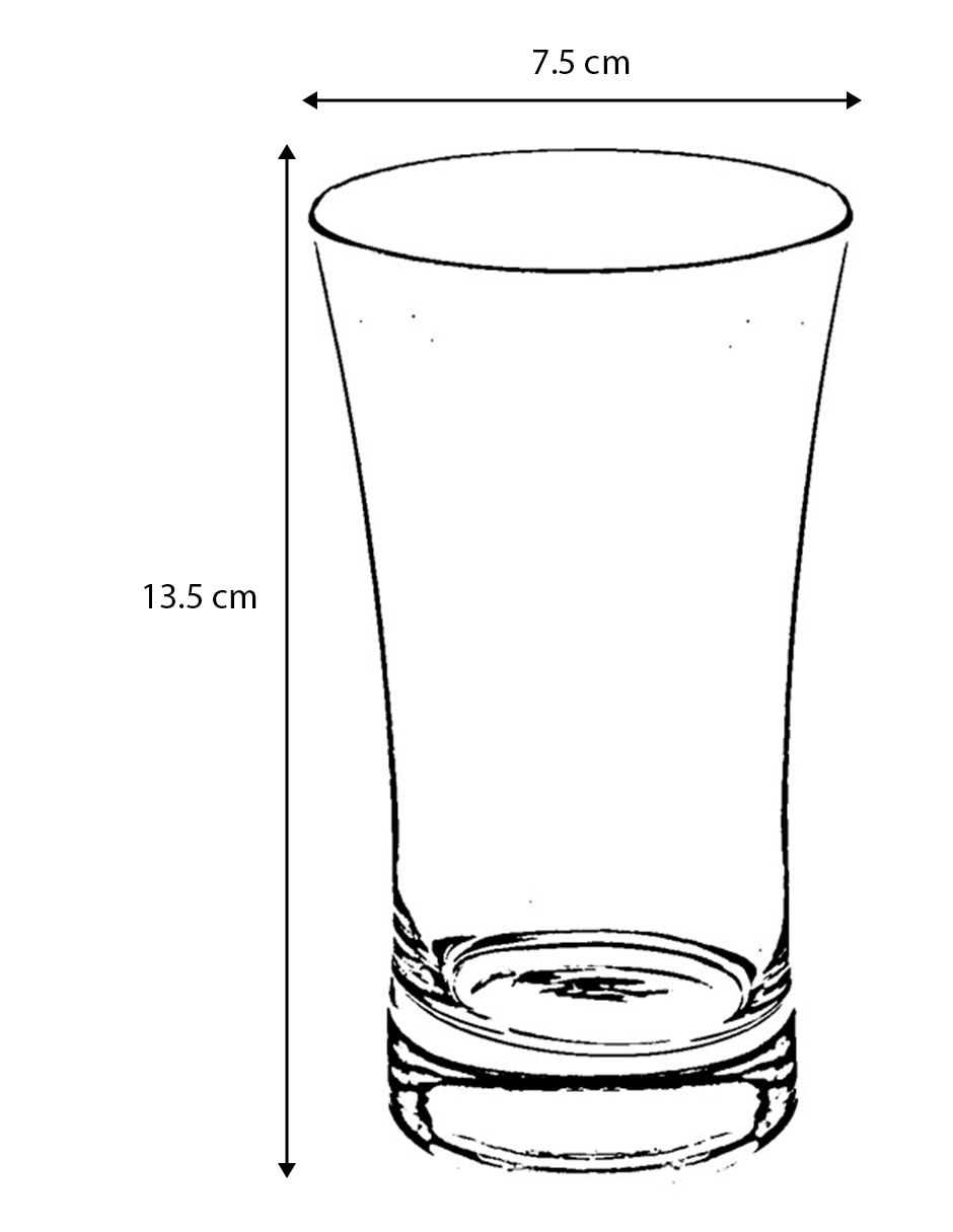 Vaso Highball de vidrio 4