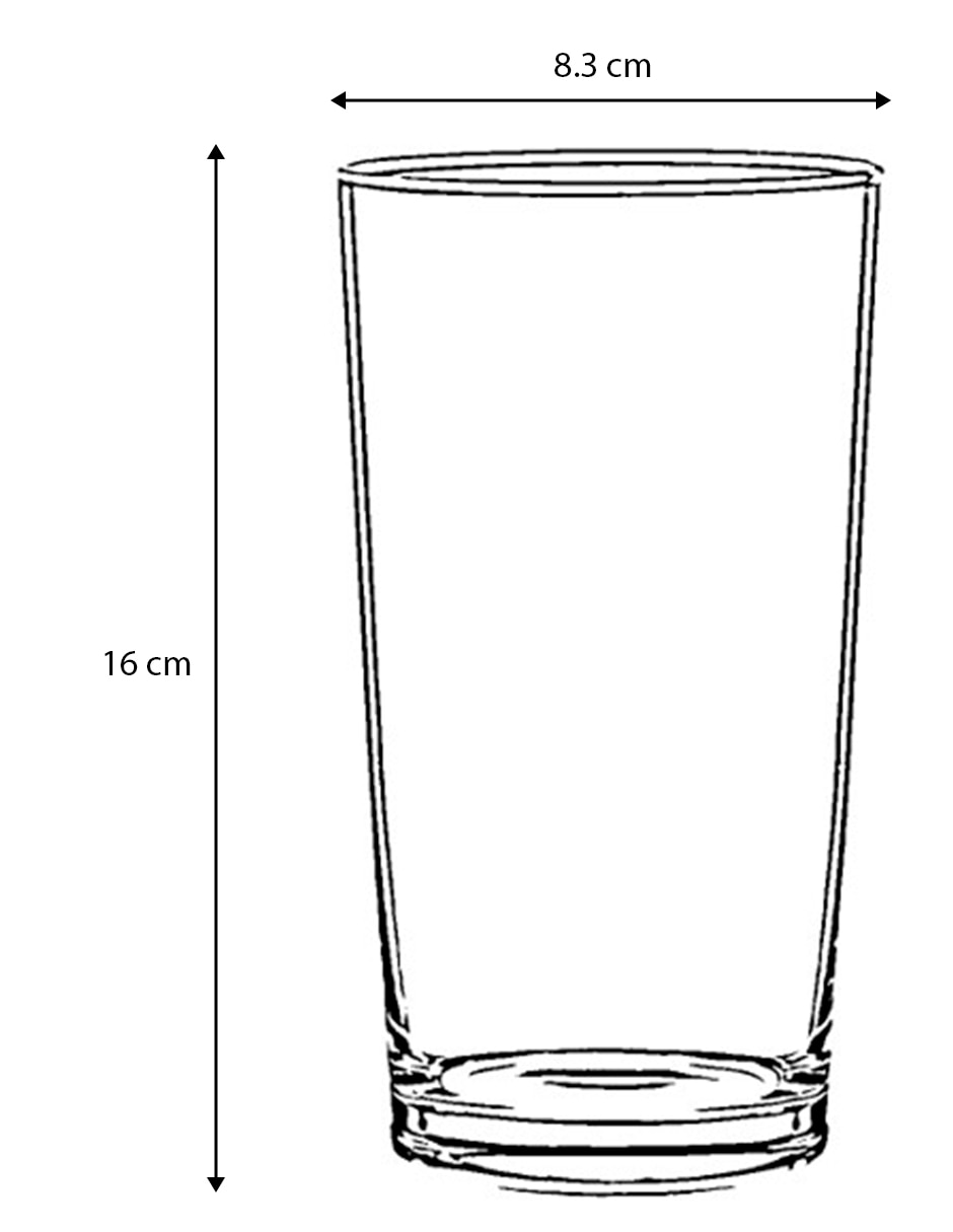 Vaso Cooler de vidrio 4