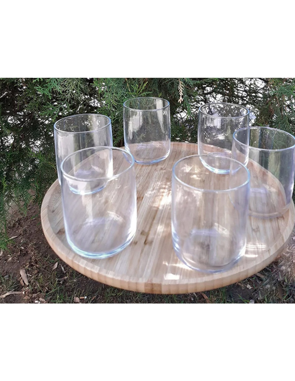 Vaso Old fashion de vidrio 4