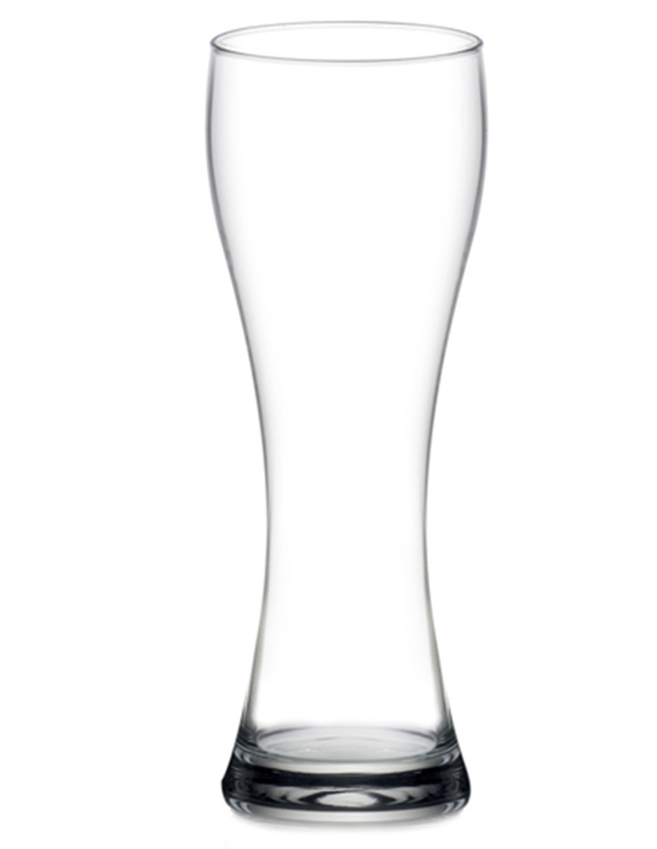 Vaso para cerveza de vidrio