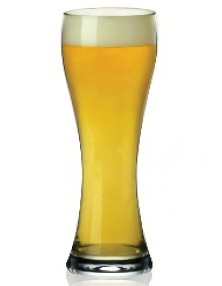 Vaso para cerveza de vidrio 2