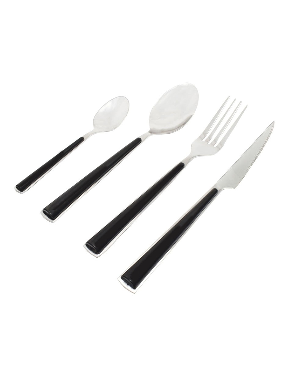 Set cubiertos de acero inoxidable 16 piezas 2
