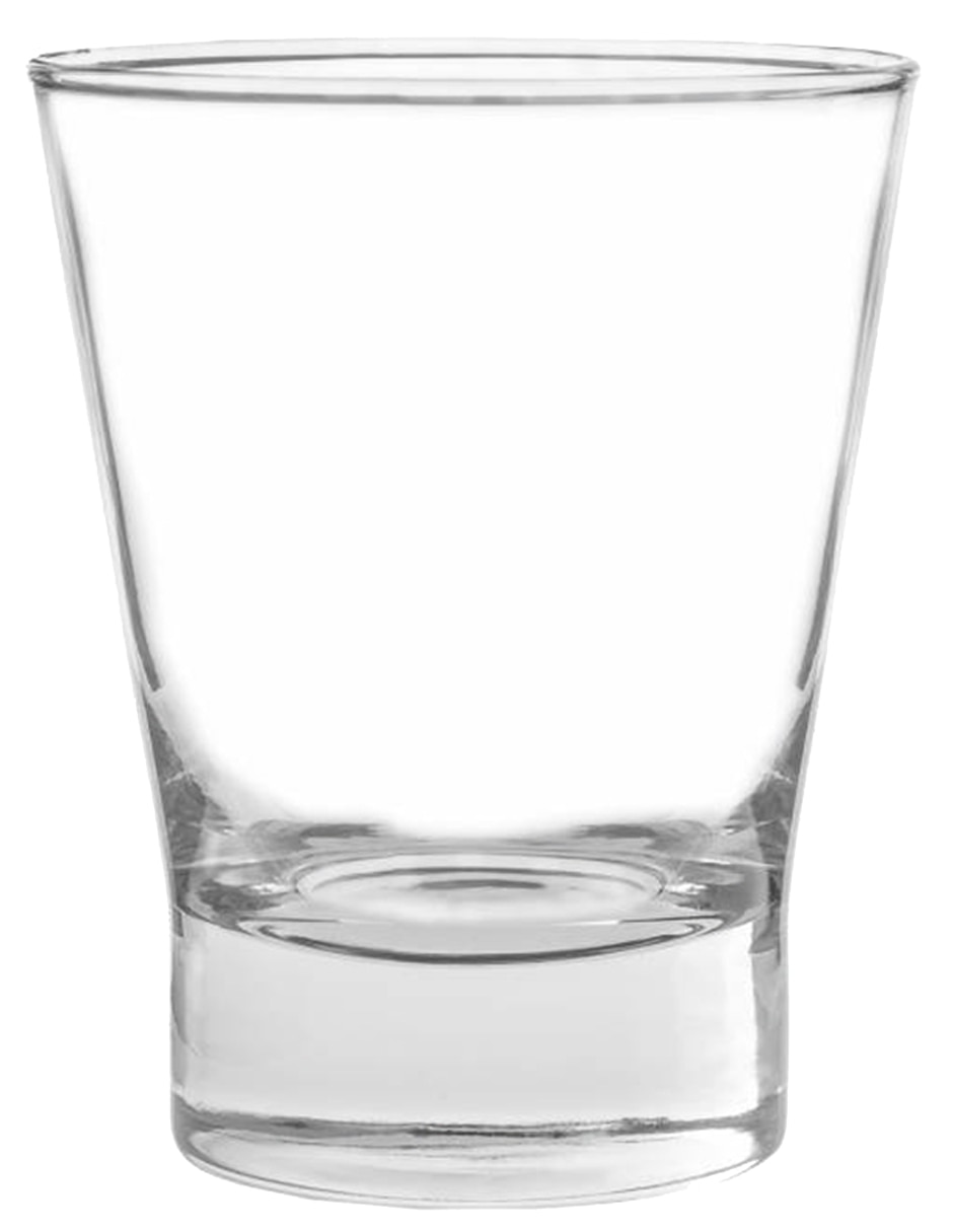 Vaso old fashion de vidrio