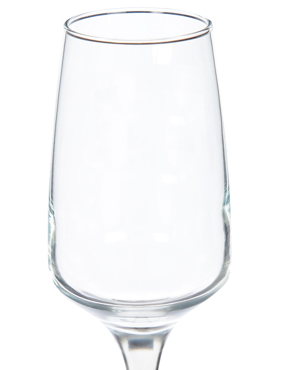 COPA FLAUTA 1 PZA CHROME, 230 ML, HUMO