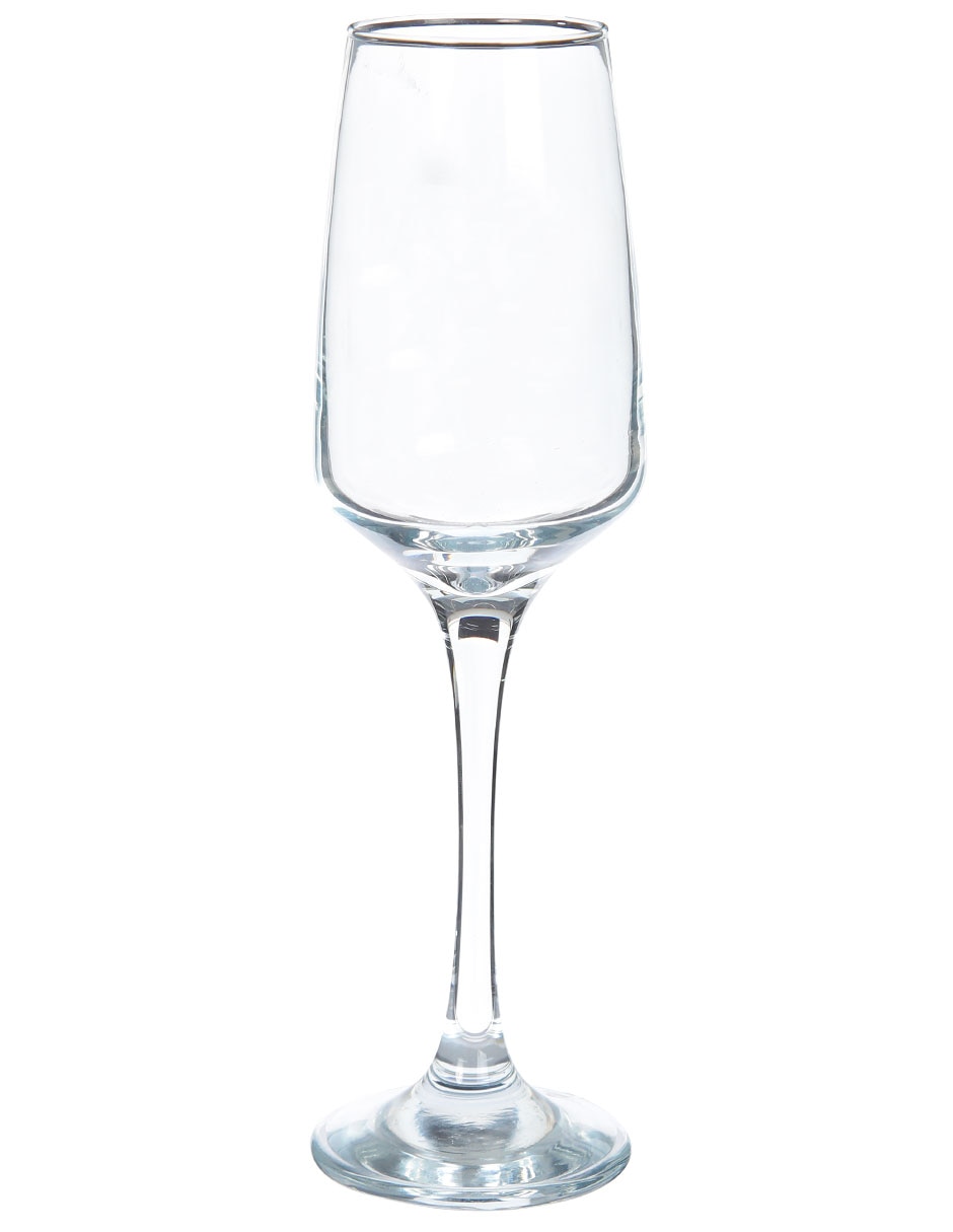 Copa para flauta Chrome de vidrio