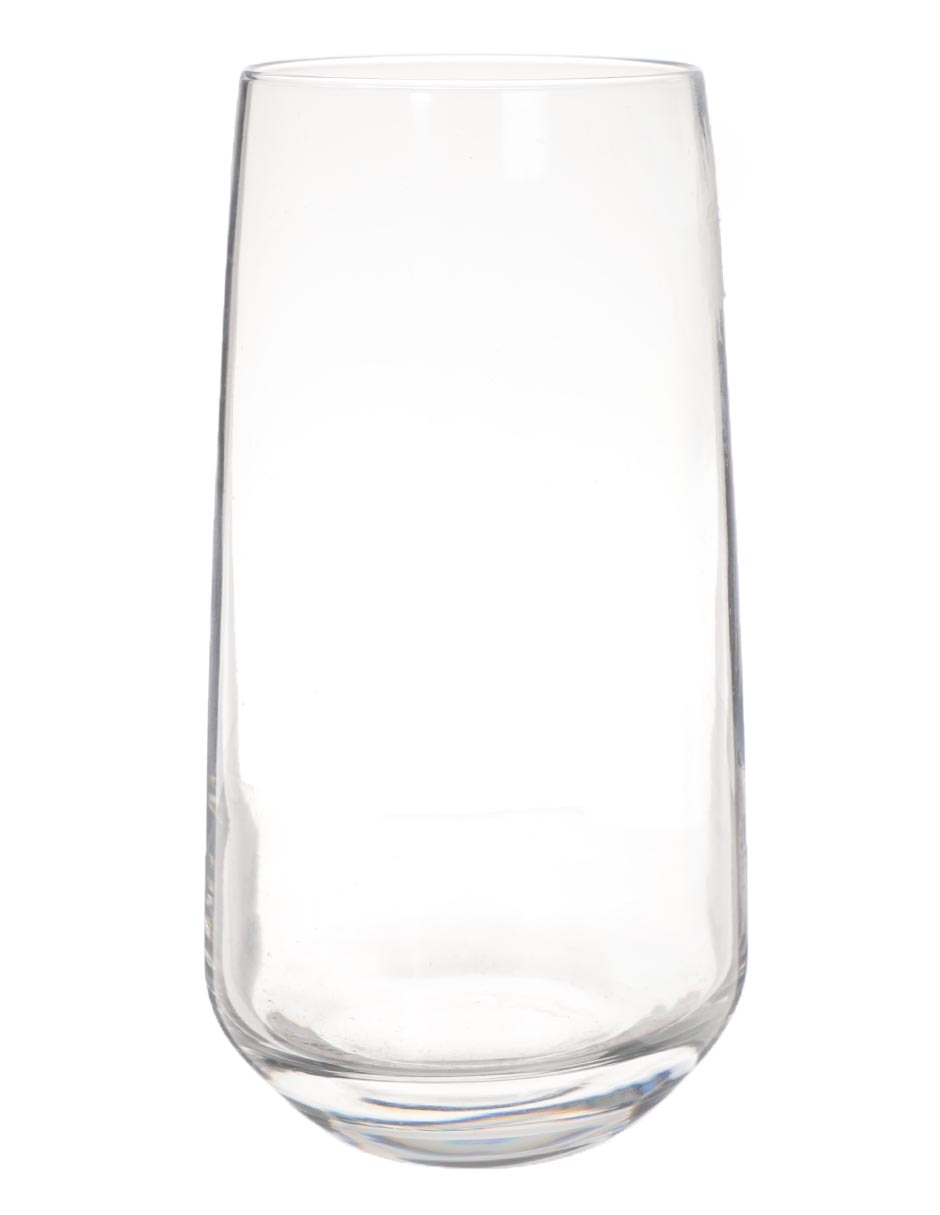 Vaso high ball Chrome de vidrio