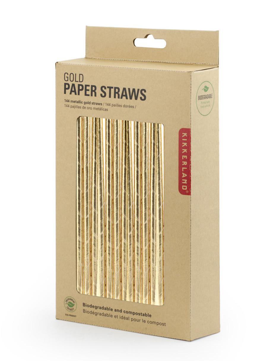 Popotes de papel con 144 piezas 4