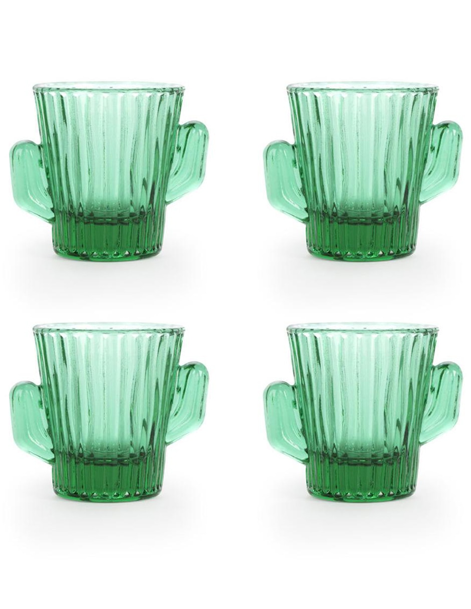 Set de tequileros de cristal 4 piezas