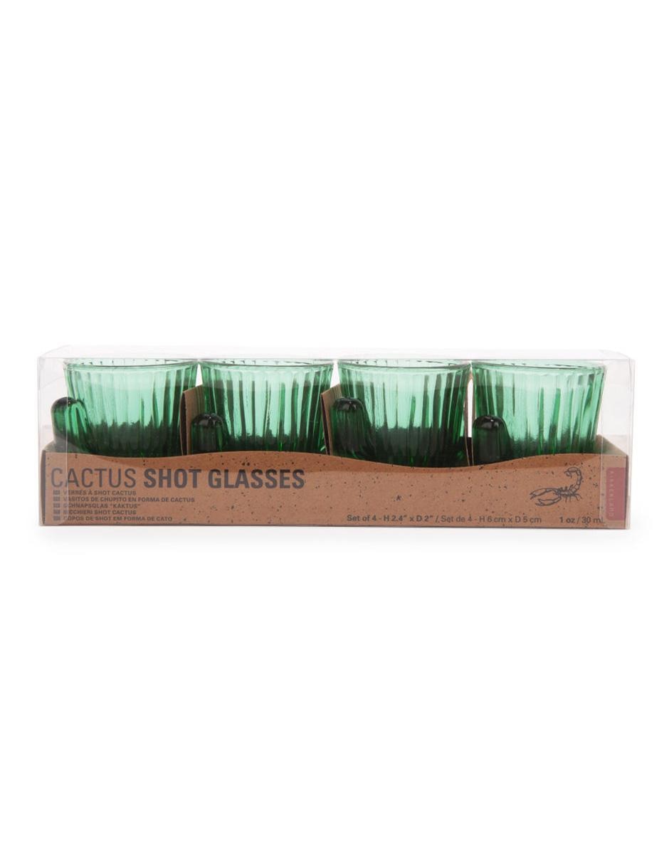 Set de tequileros de cristal 4 piezas 8
