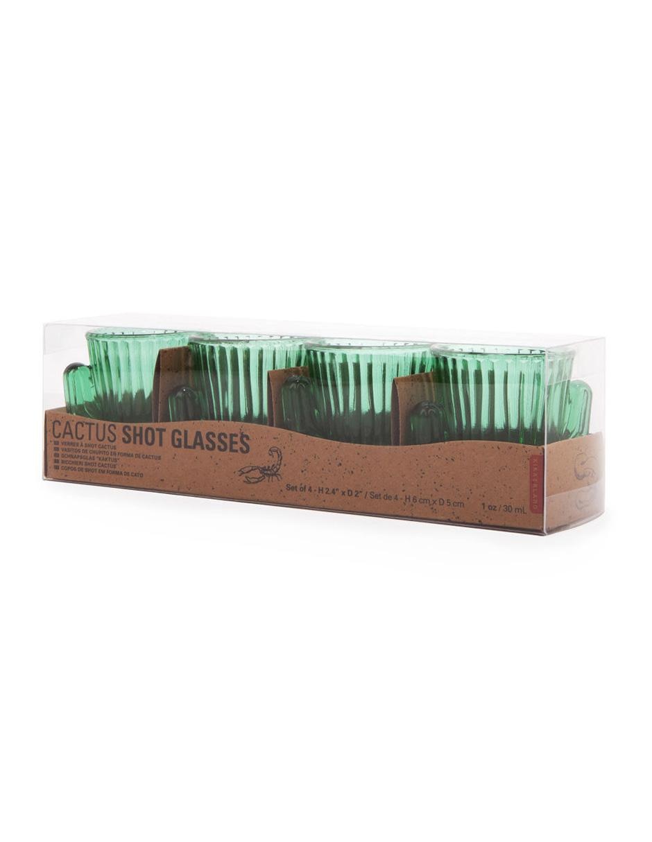 Set de tequileros de cristal 4 piezas 10