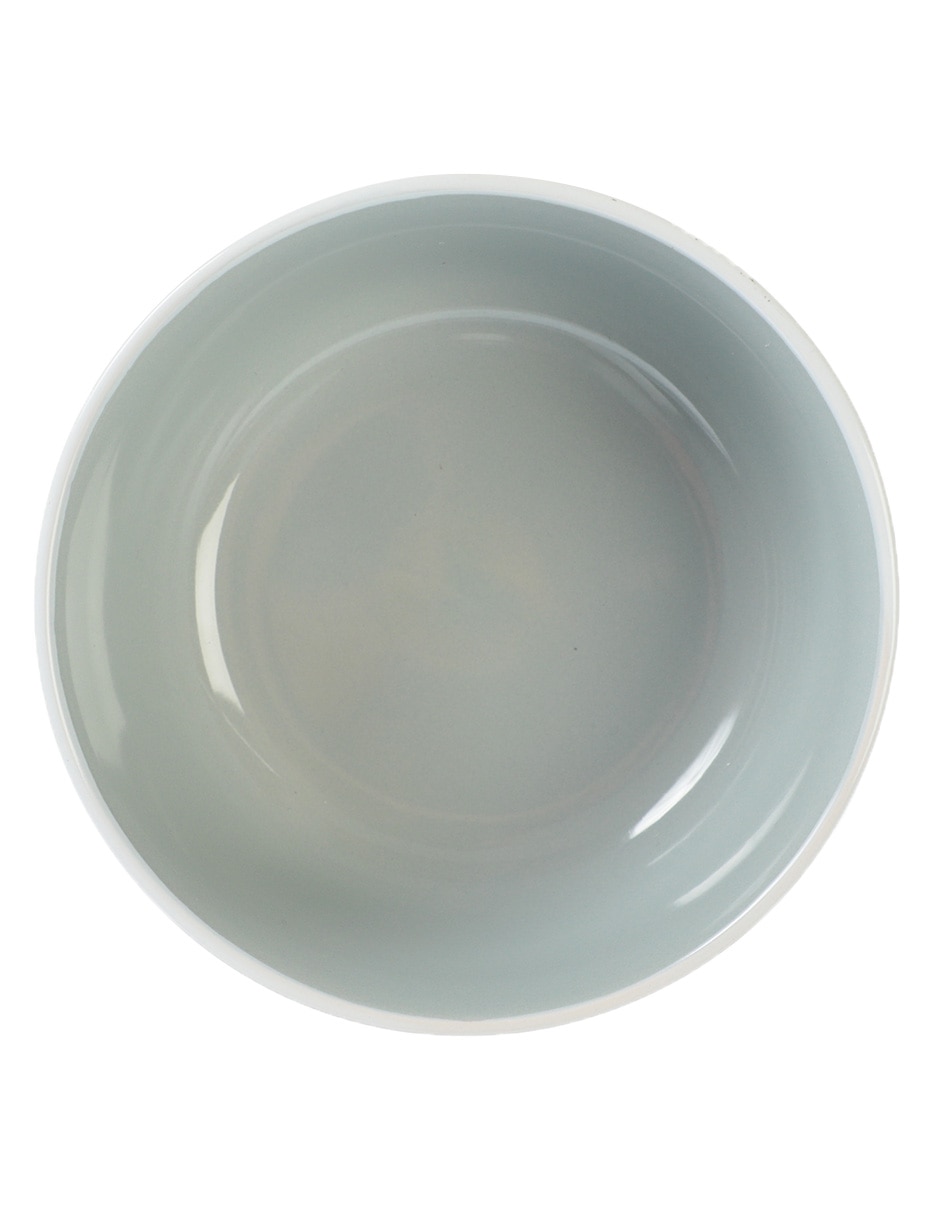 BOWL REDONDO BORDER, 15 CM, GRIS HAUS