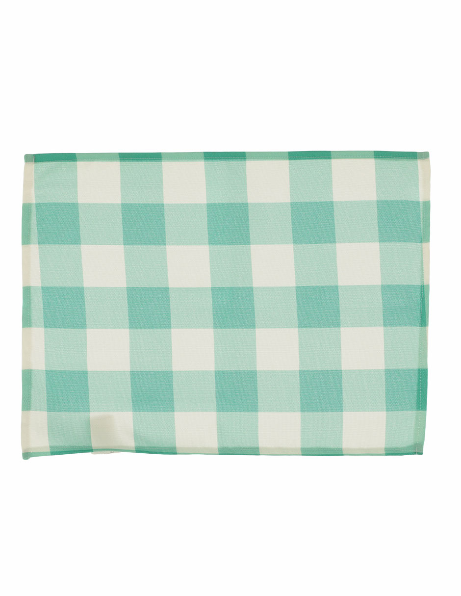 Mantel individual de algodón Vichy