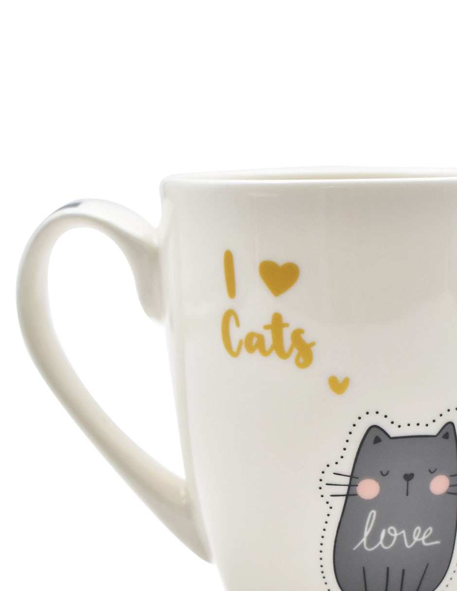 Taza clásica Cat Lover 8