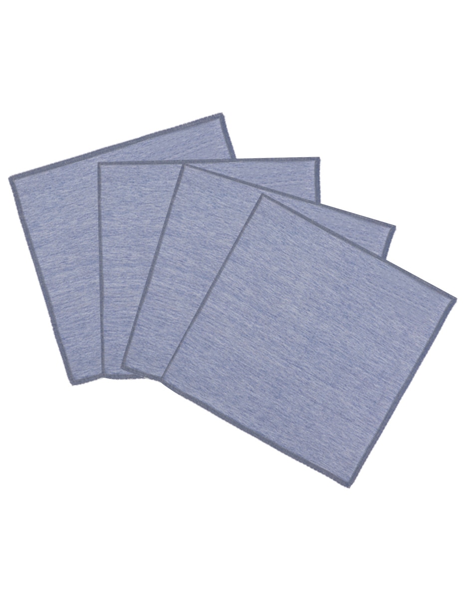 Set servilleta Chambray de algodón 4 piezas Set servilleta Chambray de algodón 4 piezas