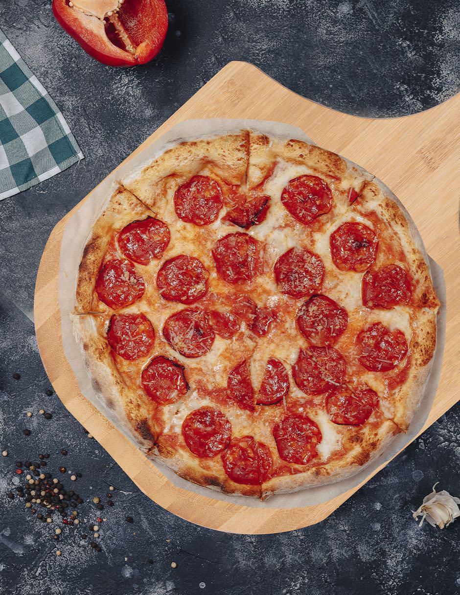 Tabla para pizza de bambú 4