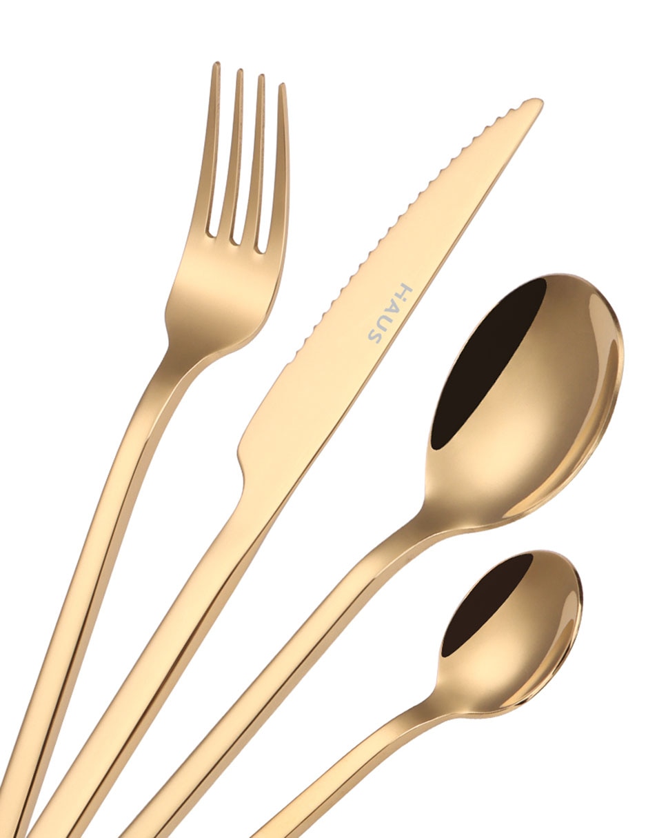 Set cubiertos Dazzel de acero inoxidable 16 piezas 4