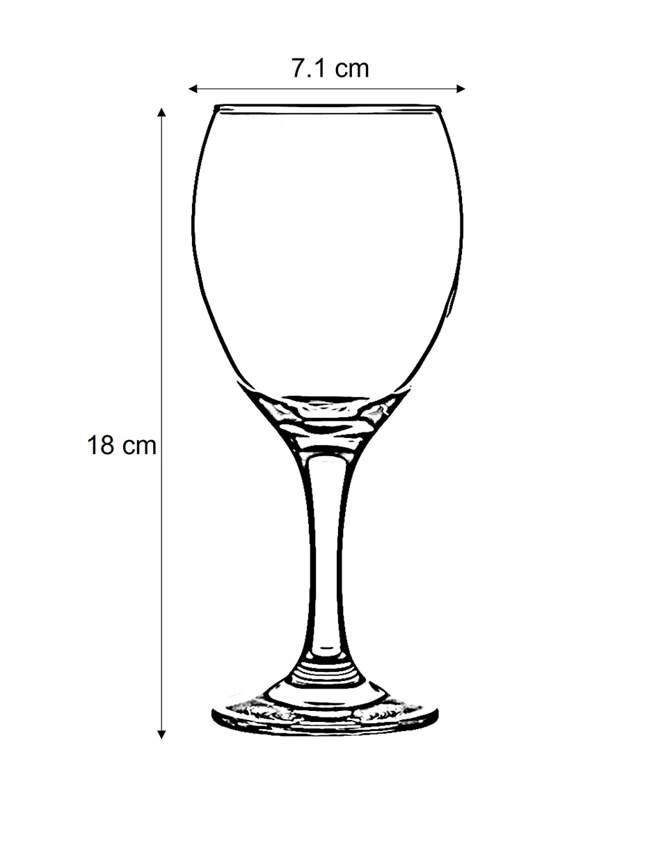 Copa para vino tinto Imperial de vidrio 4