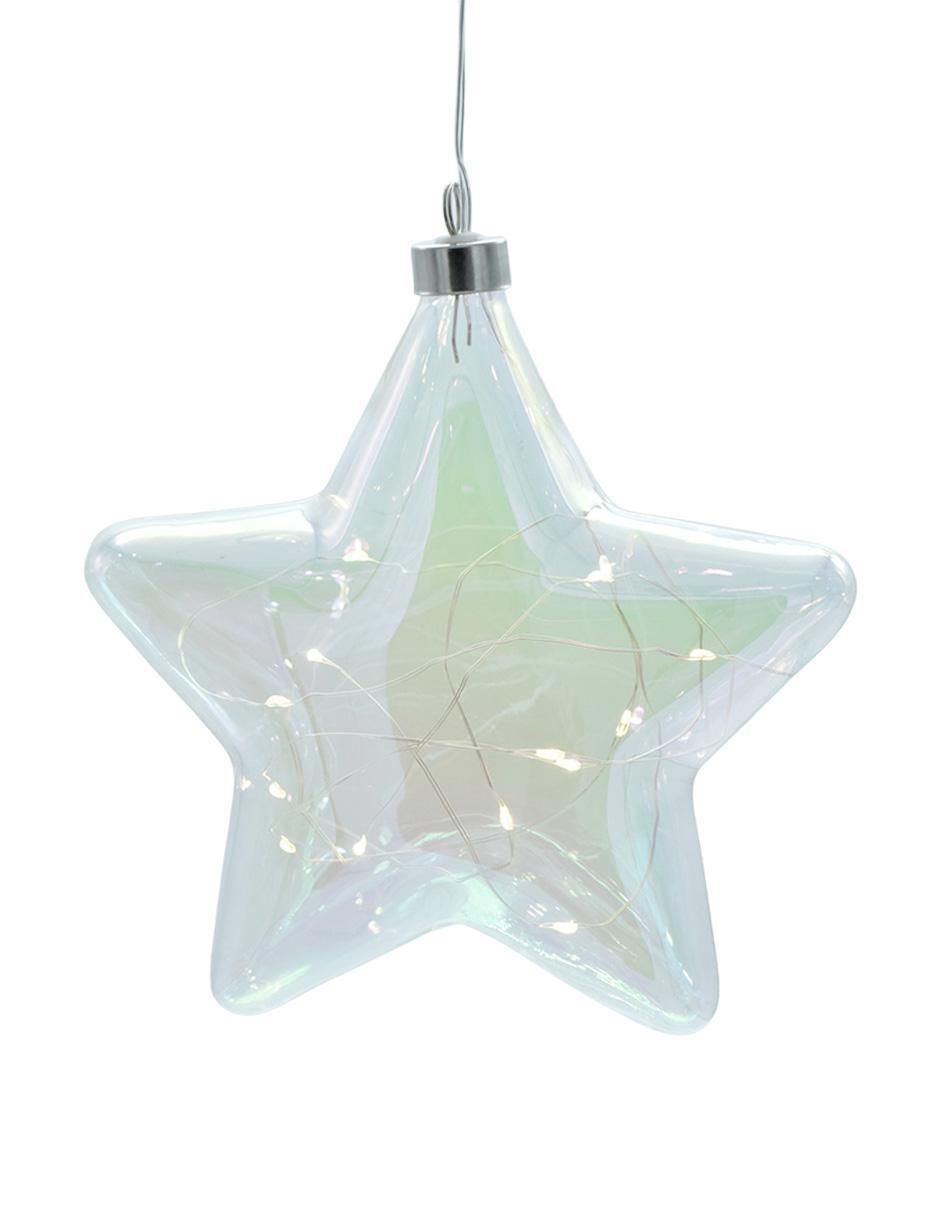Colgante decorativo Estrella de cristal Led 2