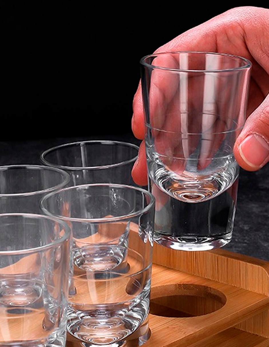 Vaso Doble Pack Grande de vidrio 5
