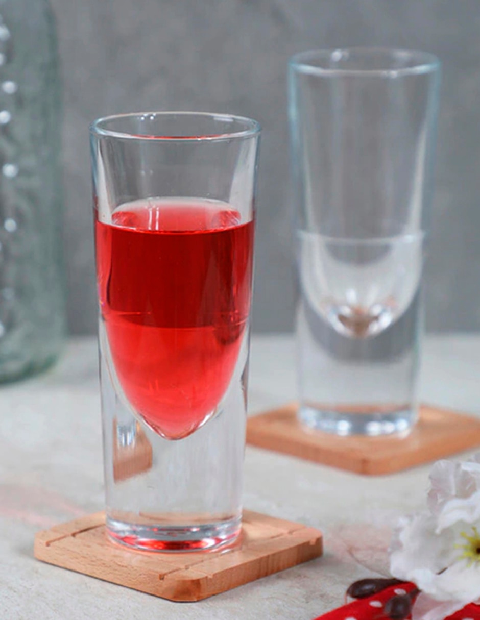 Vaso Doble Pack Grande de vidrio 4