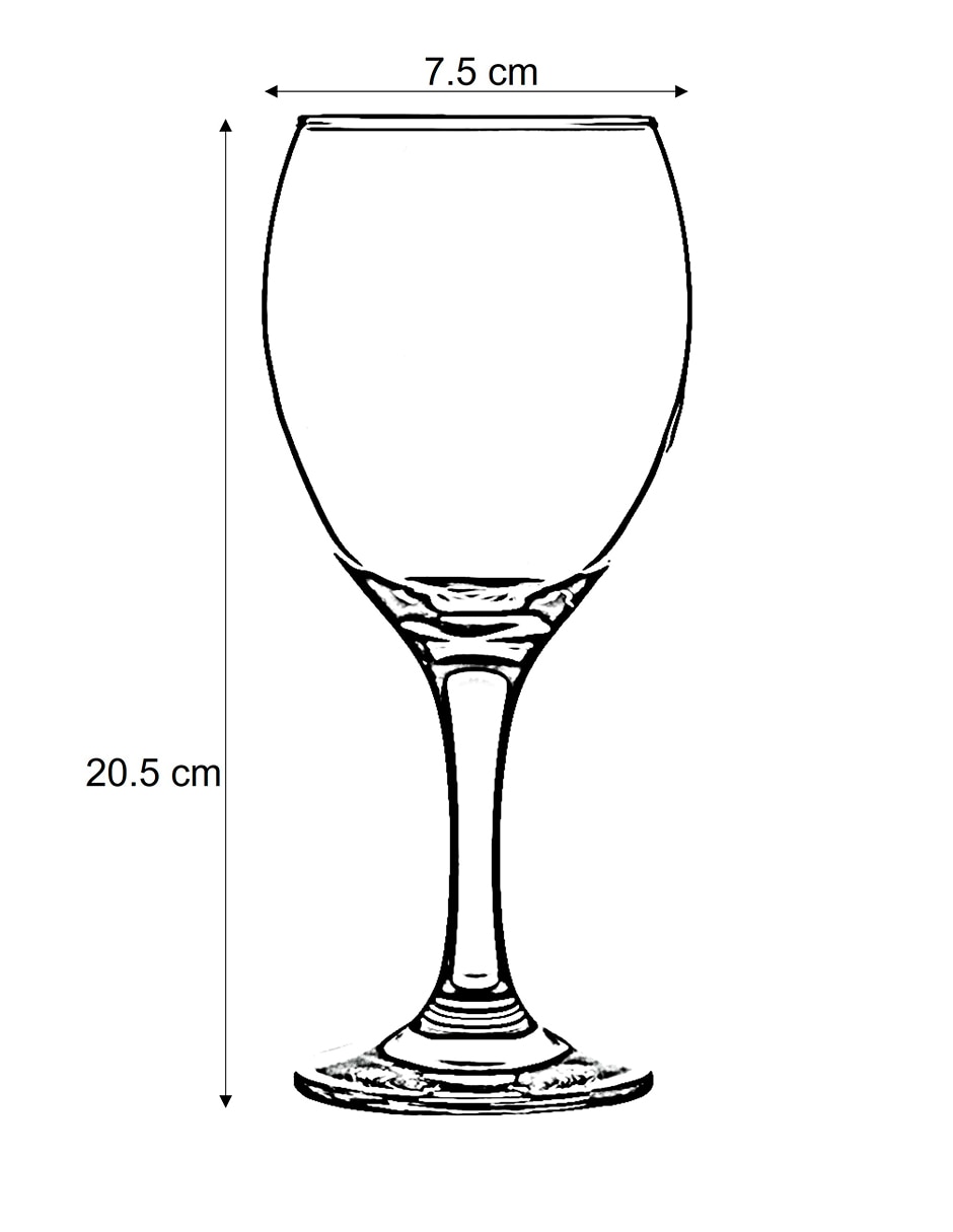 Copa para vino tinto de vidrio 5