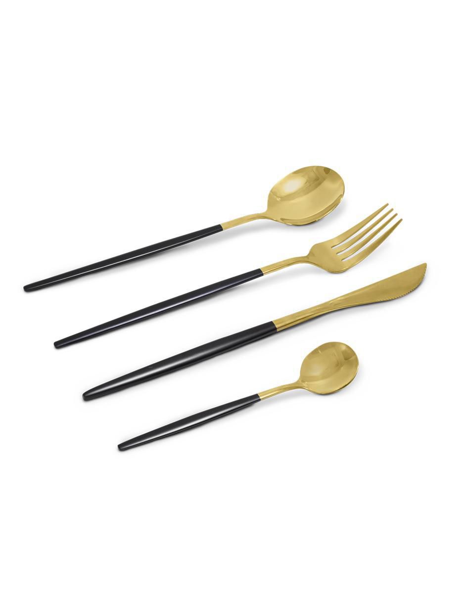 Set cubiertos de acero inoxidable 24 piezas 3