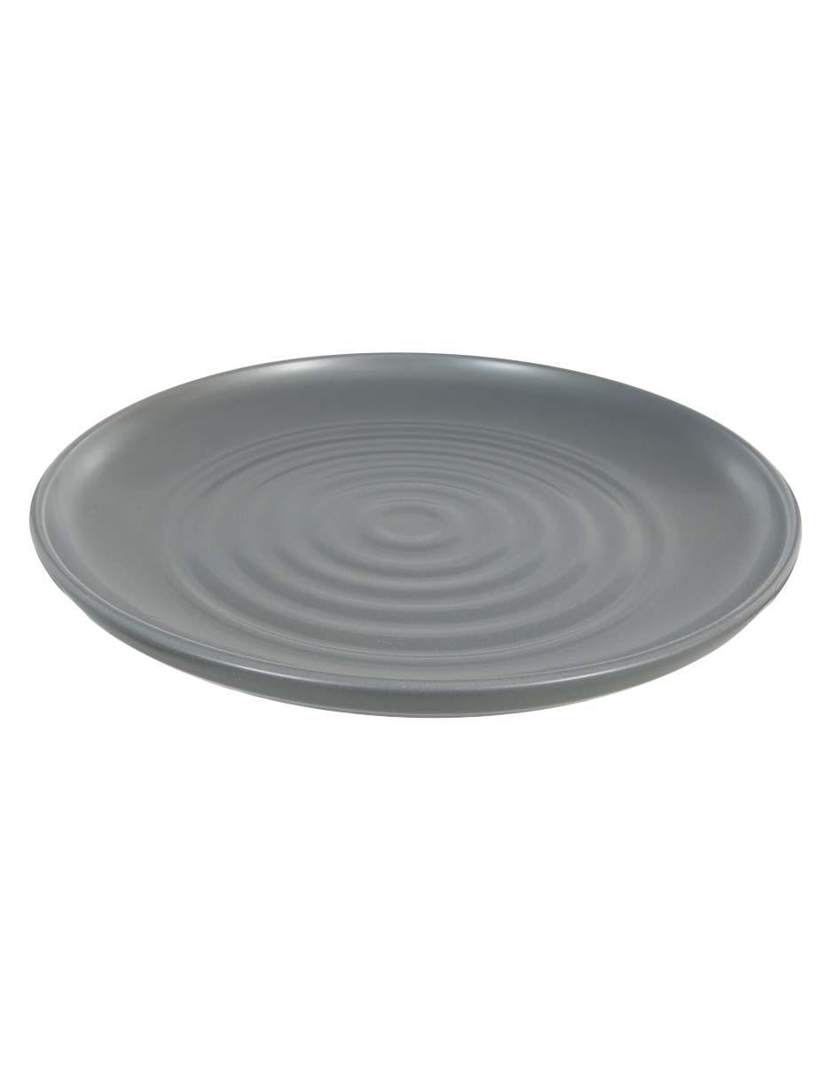 Plato trinche Swirl de porcelana