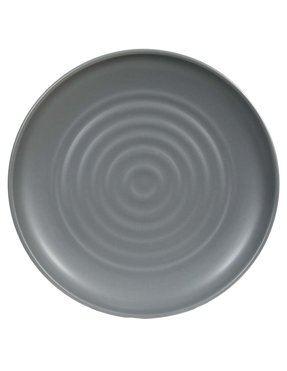 Plato trinche Swirl de porcelana 2