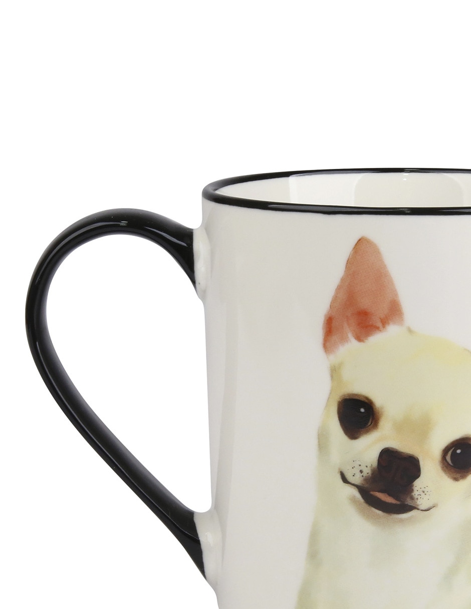 Taza cappuccino Chihuahua 5
