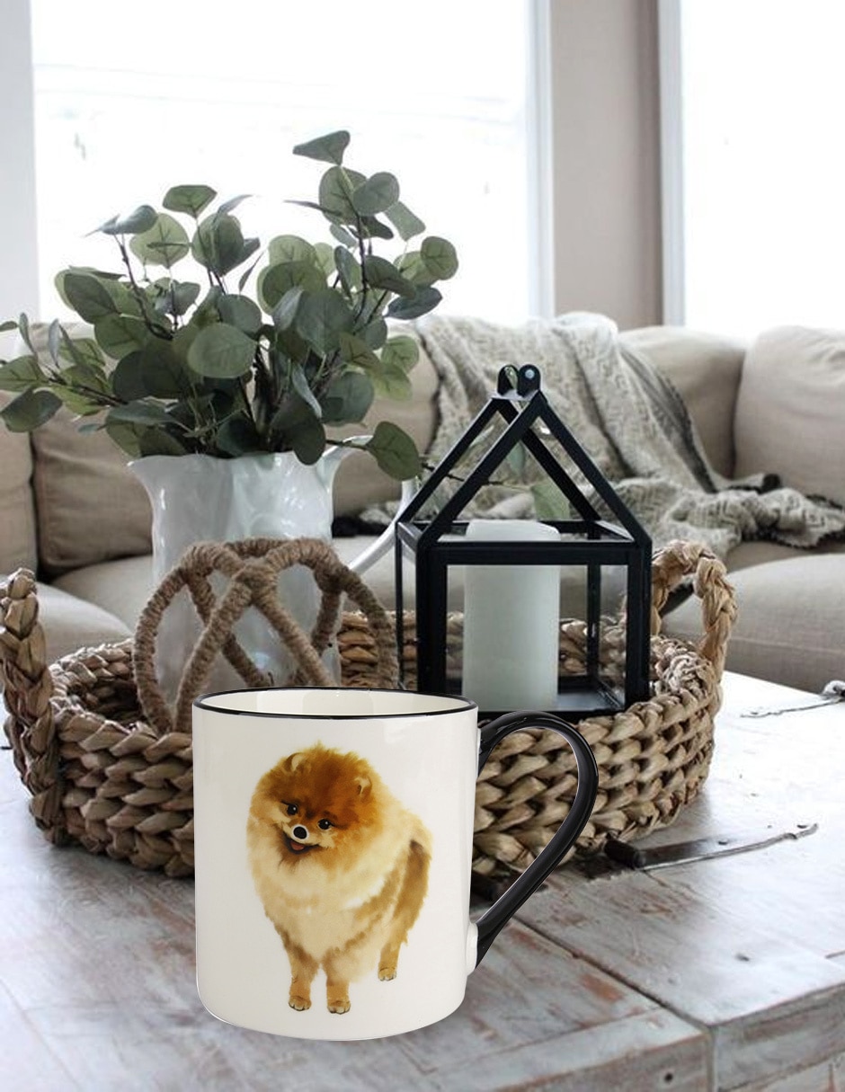 Taza cappuccino Pomeranian 6