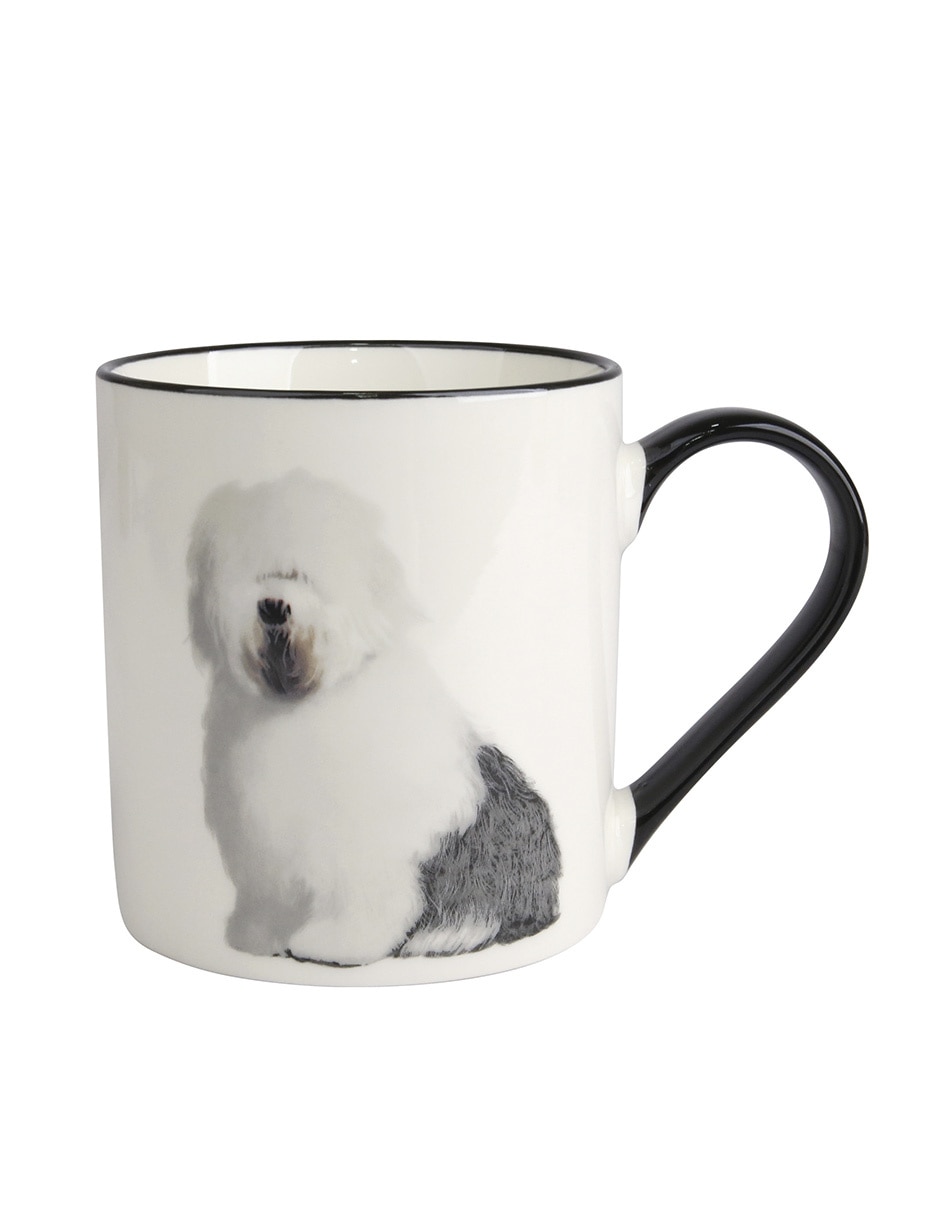 Taza cappuccino Viejo pastor inglés