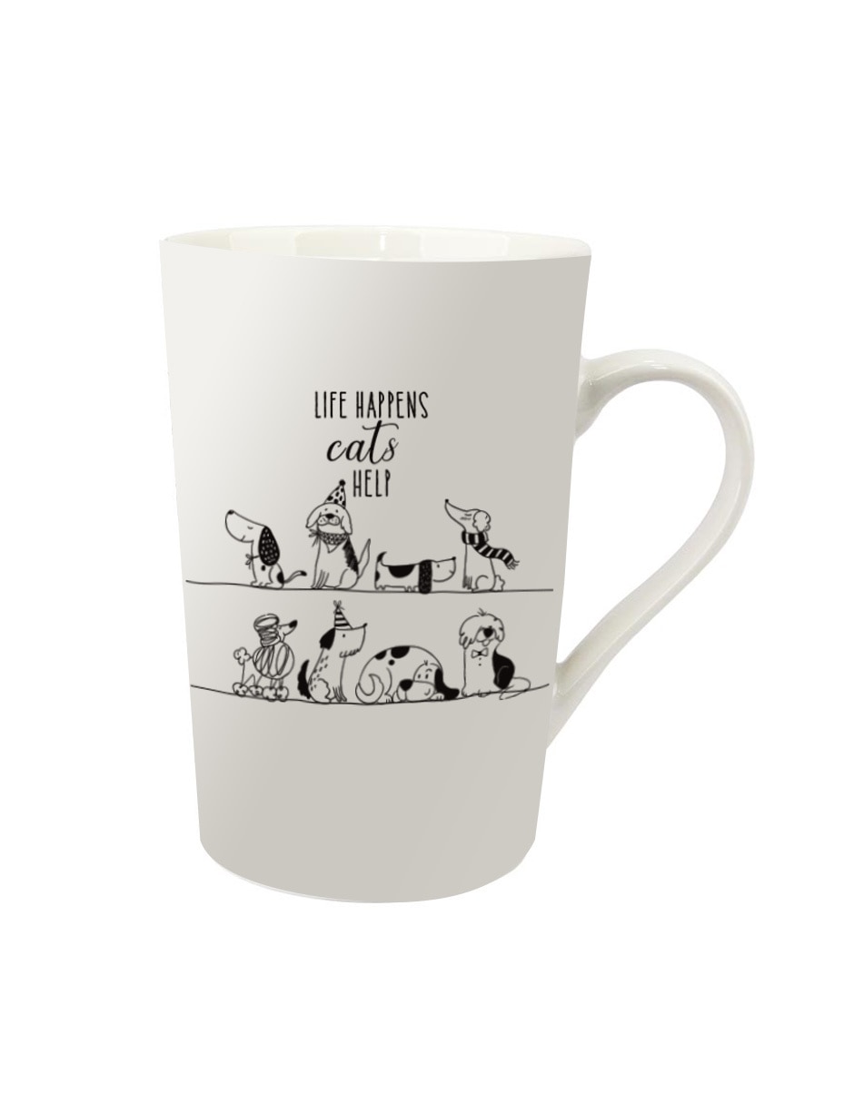 Taza americana Perritos