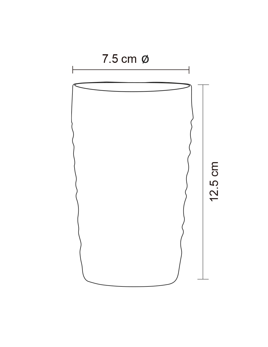 Vaso Doble Pack Daisy Easter de vidrio 4