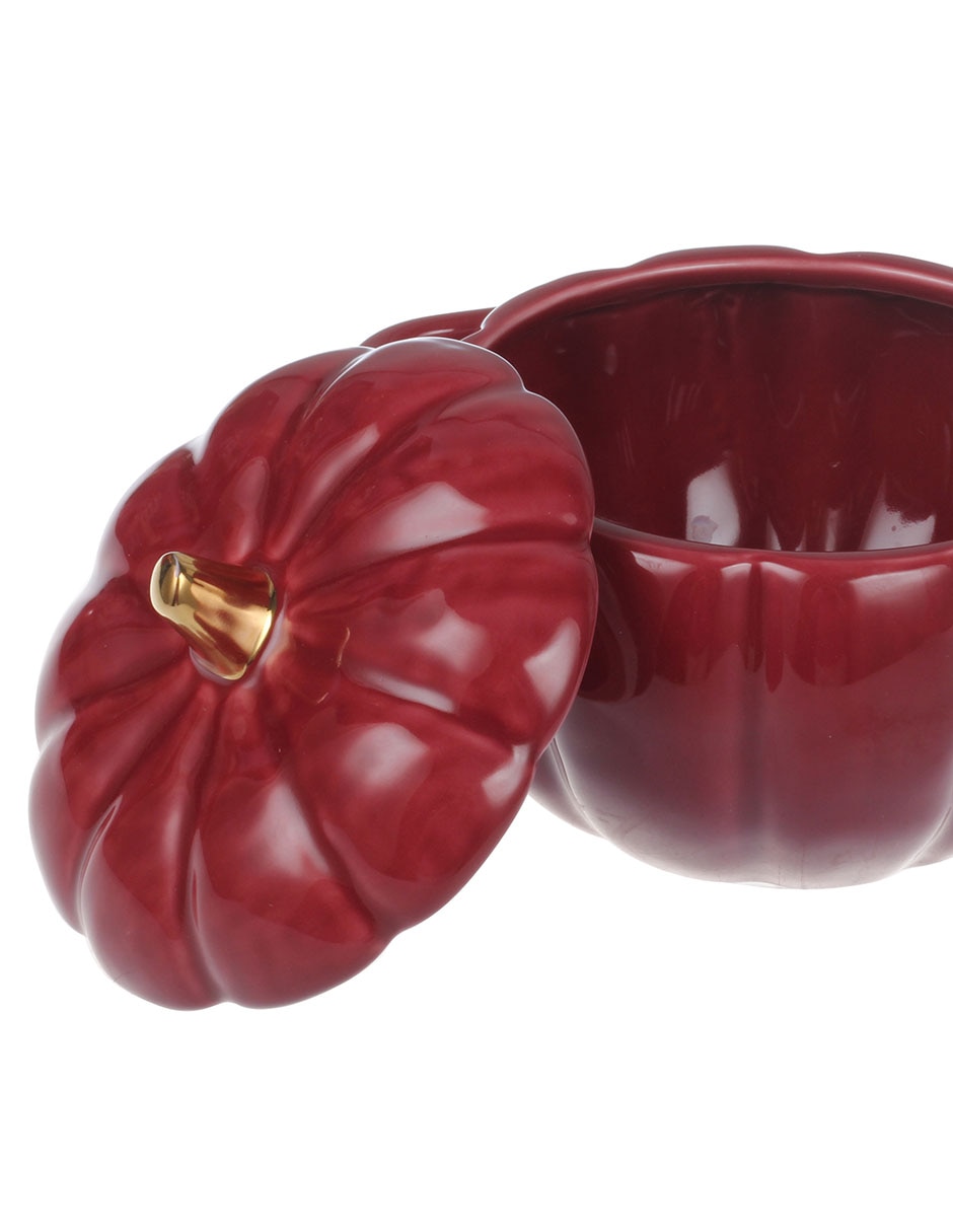 Contenedor Burgundy de porcelana 4