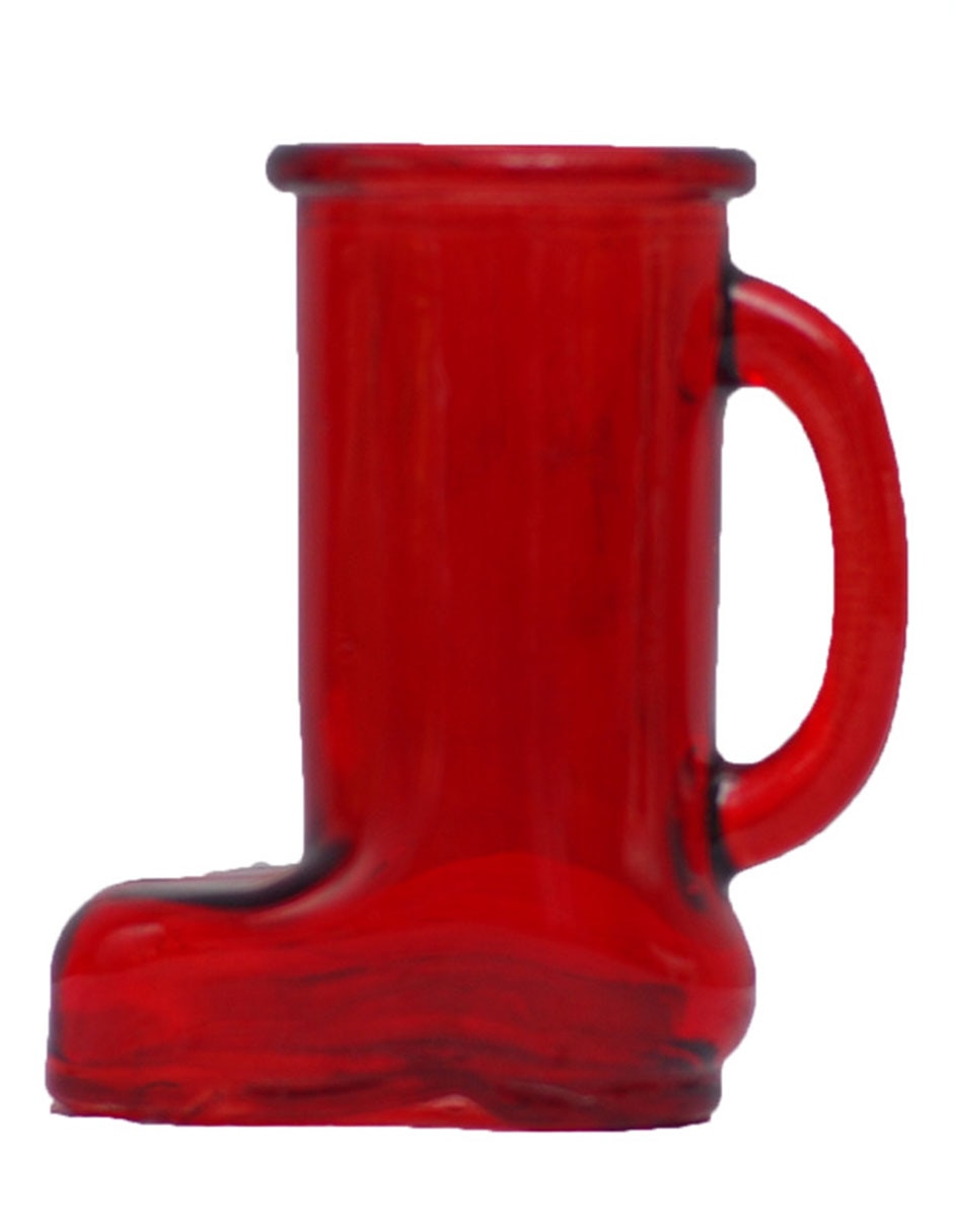 Vaso Doble Pack Santas Boot de cristal