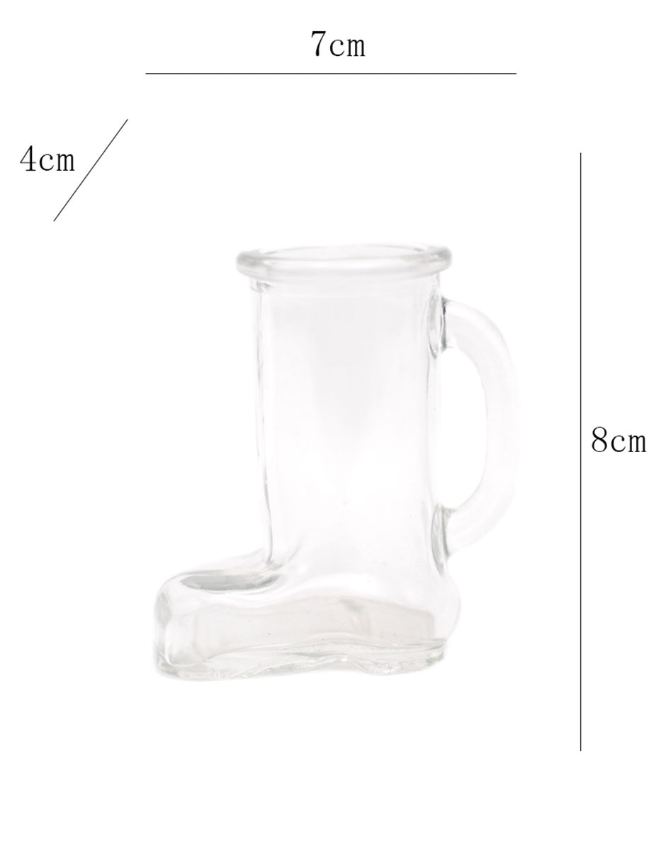 Vaso Doble Pack Santas Boot de cristal 3