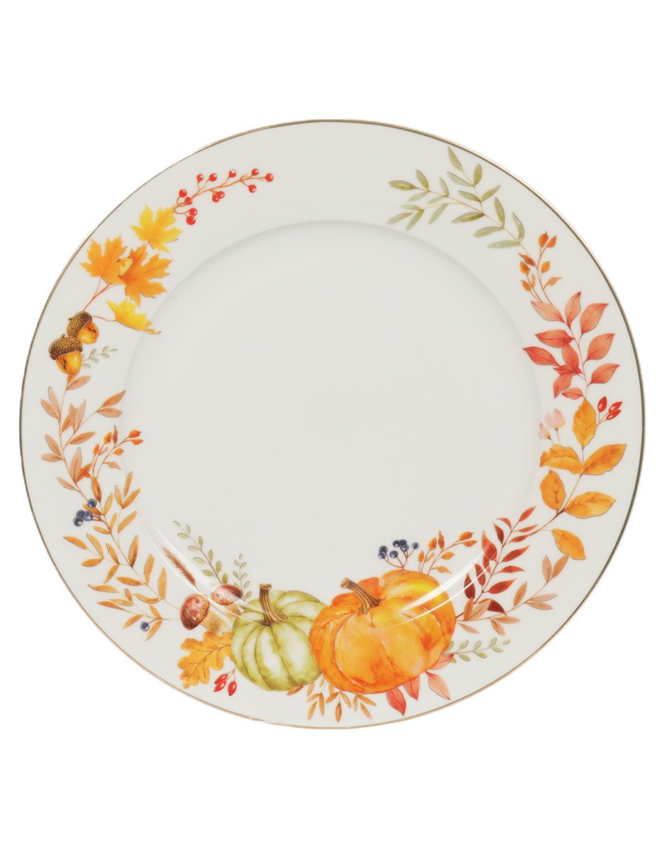 Plato trinche Harvest de porcelana 2