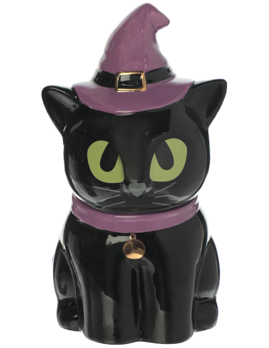 Galletero de Halloween Black Cat