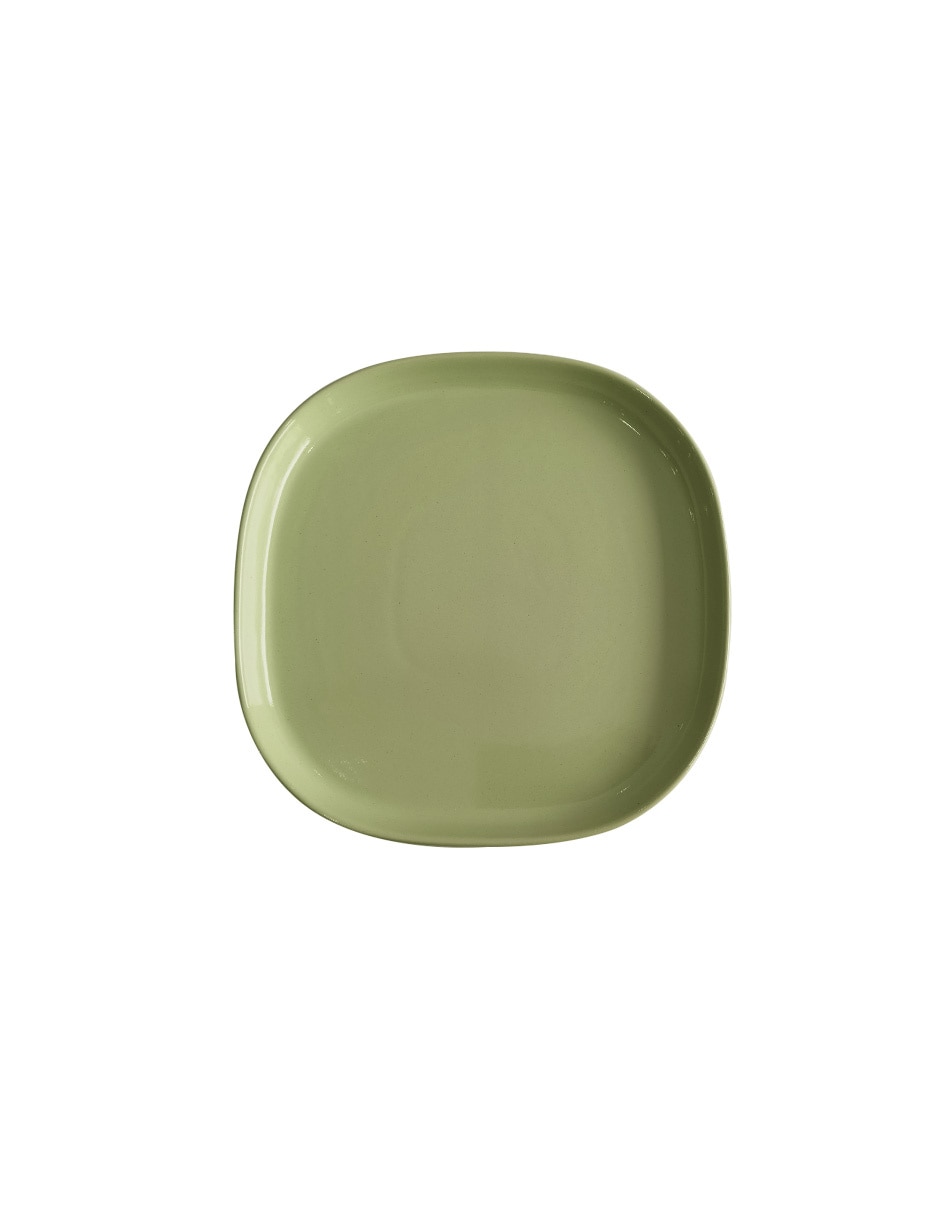 Plato postre de gres