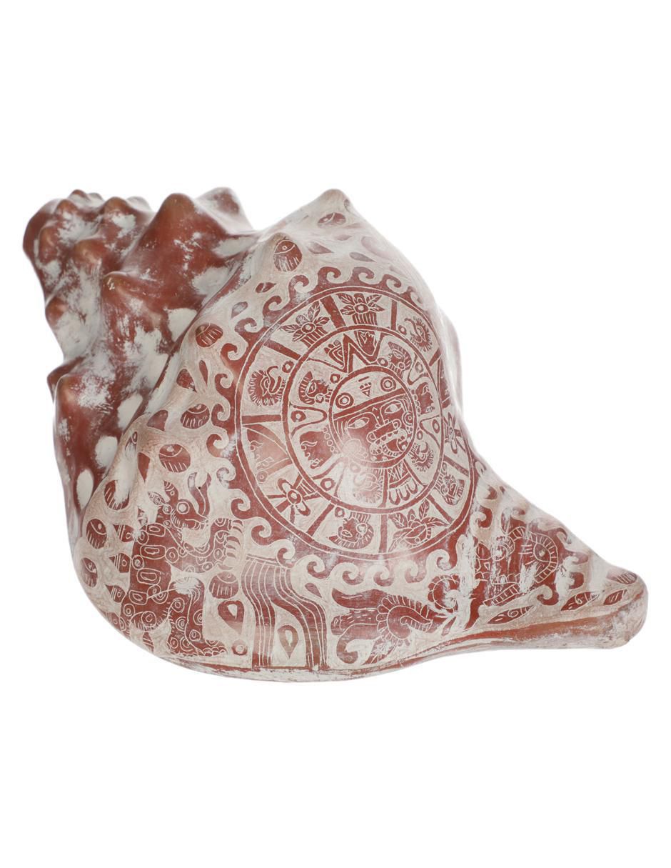 Figura decorativa de caracol de mar 3