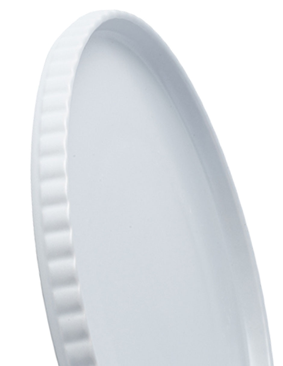 PLATO TRINCHE REDON, 26 CM, GRIS CLARO