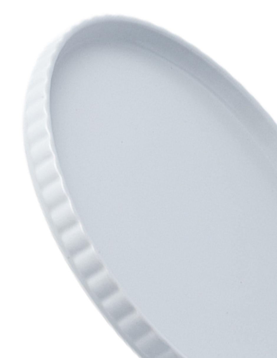 PLATO ENSALADA REDO, 20 CM, GRIS CLARO